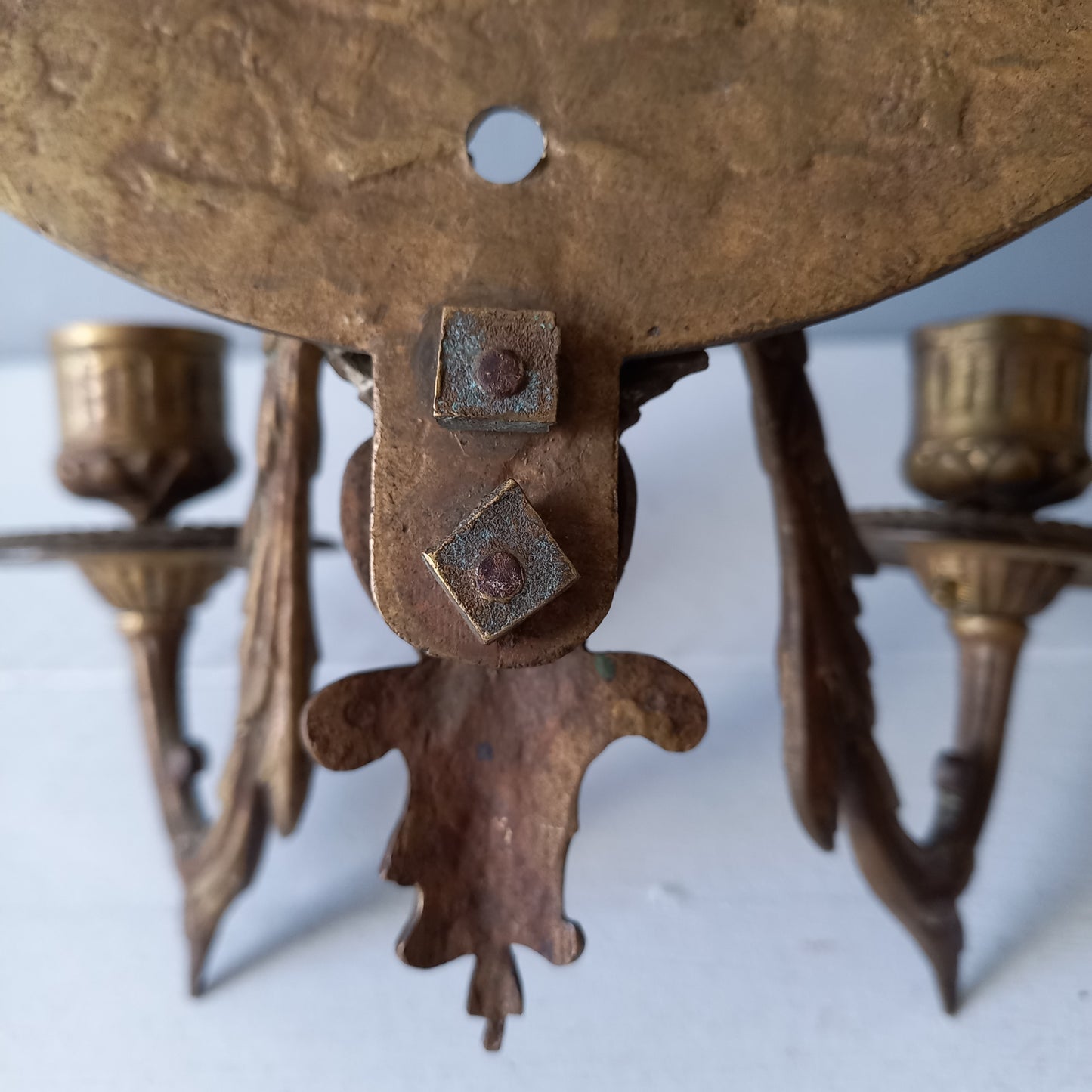 Applique murale décorative antique pour bougies