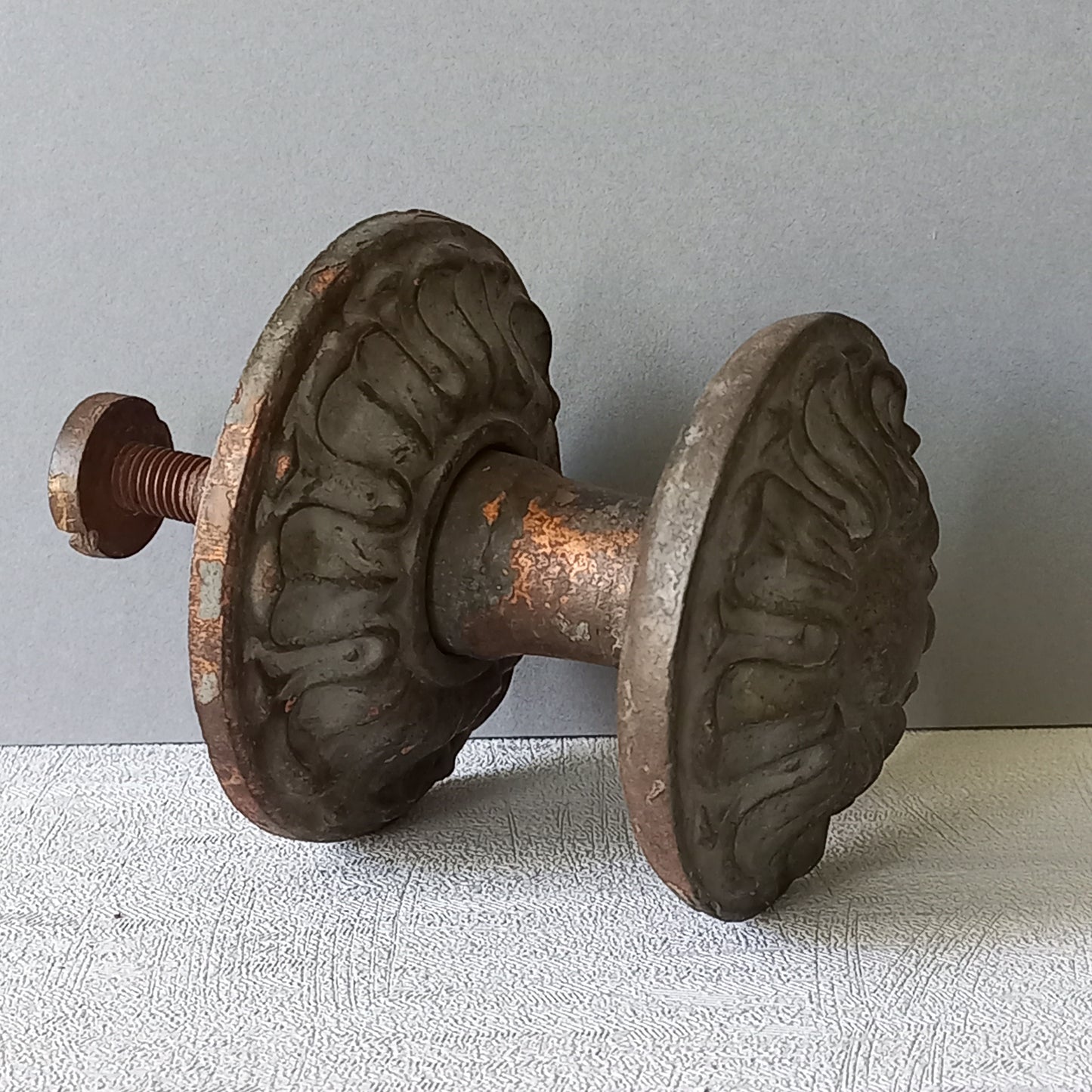 Poignée de porte décorative antique française de France, quincaillerie de porte