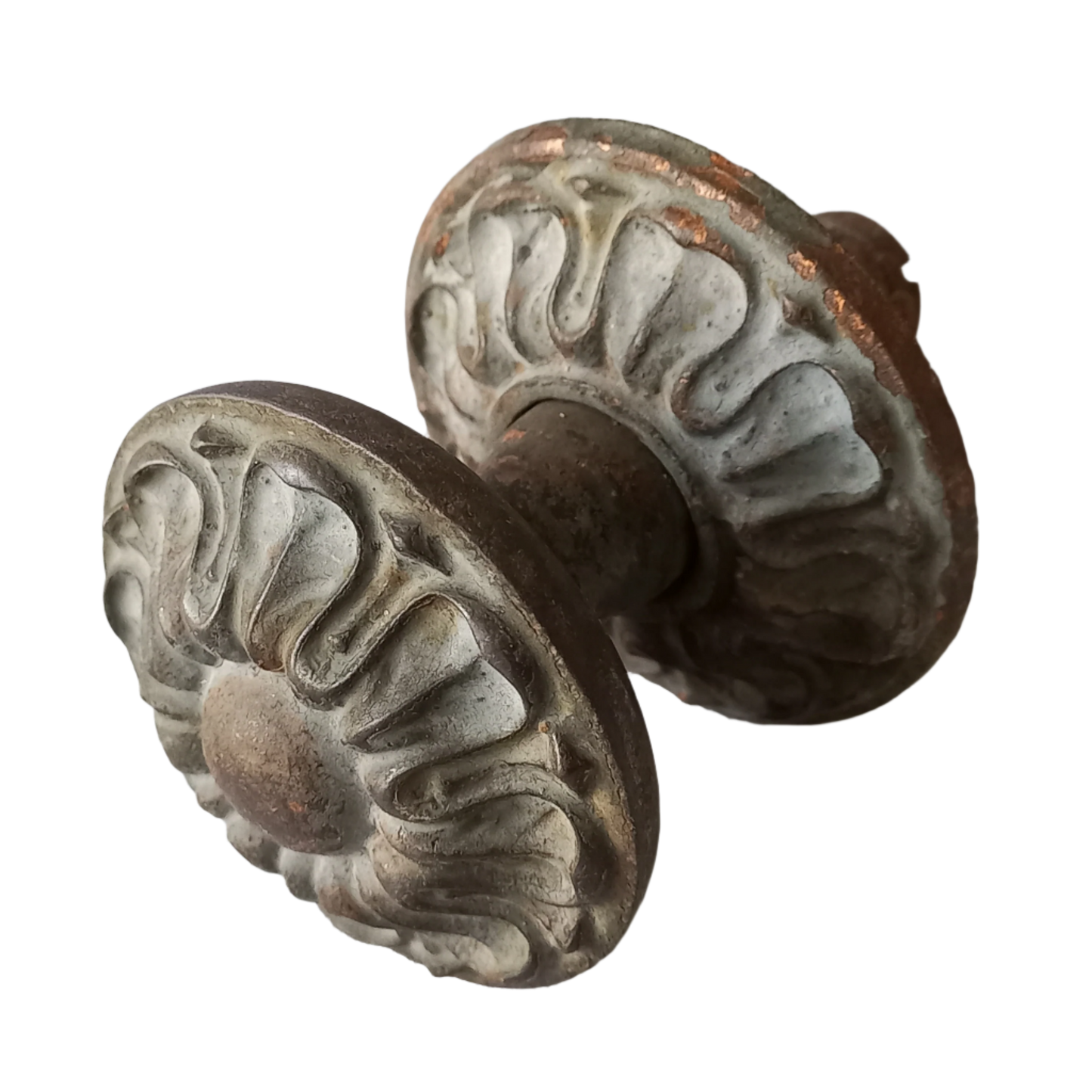 Poignée de porte décorative antique française de France, quincaillerie de porte