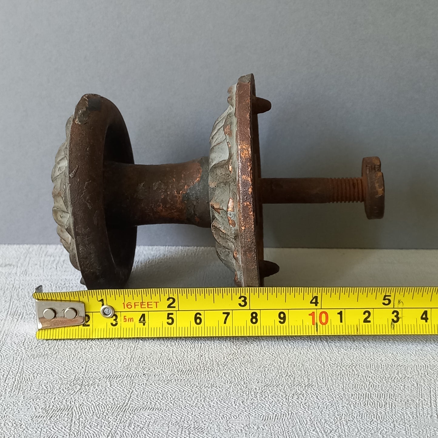 Poignée de porte décorative antique française de France, quincaillerie de porte