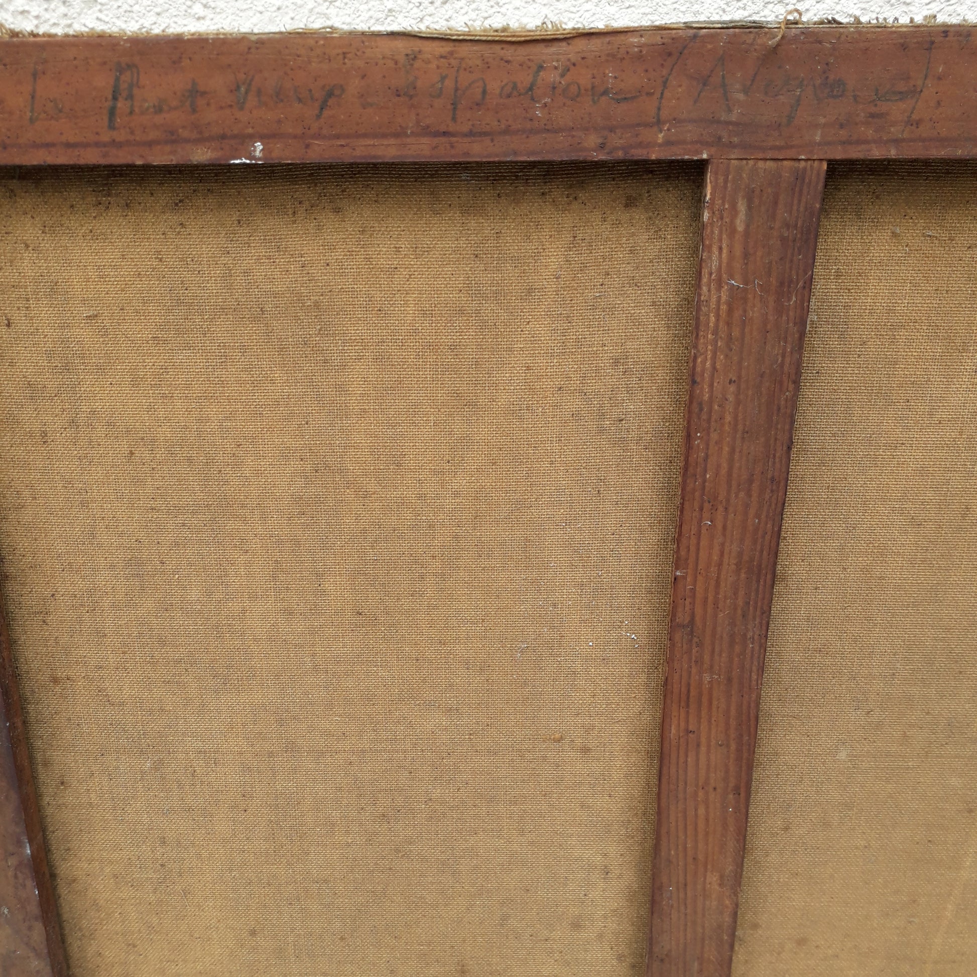 An exciting find and truly fabulous French vintage/antique oil painting depicting the old bridges of Espalion, Aveyron in France. The painting is signed Henri Le Clerc. Stretched canvas on wooden frame; to the rear on the wooden stretcher in very faded pencil is the location - my google search bought up a current view of this scene and little has changed. There is no date, although I guesstimate this painting to have been created in the early to mid 20th century.