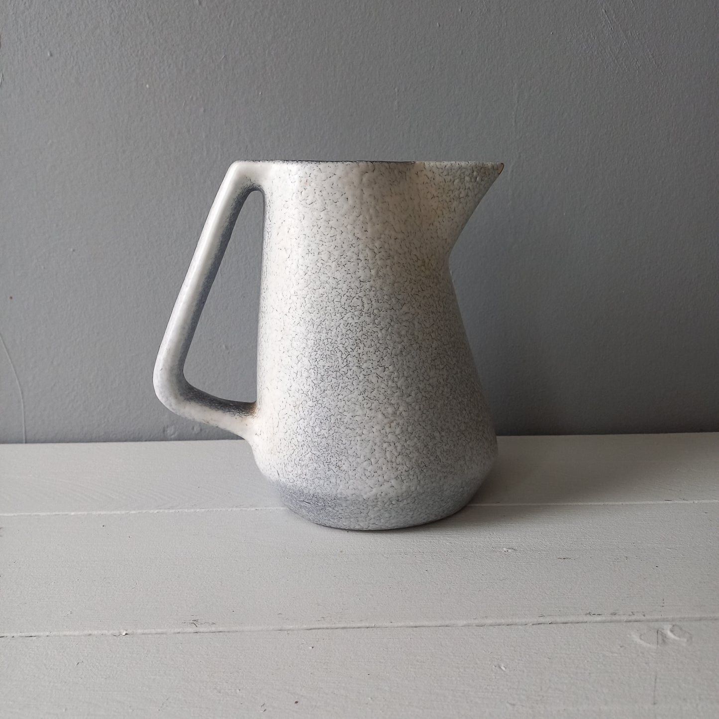 Vallauris jug pitcher, mid century modern, 1960s hand-made, François CALECA