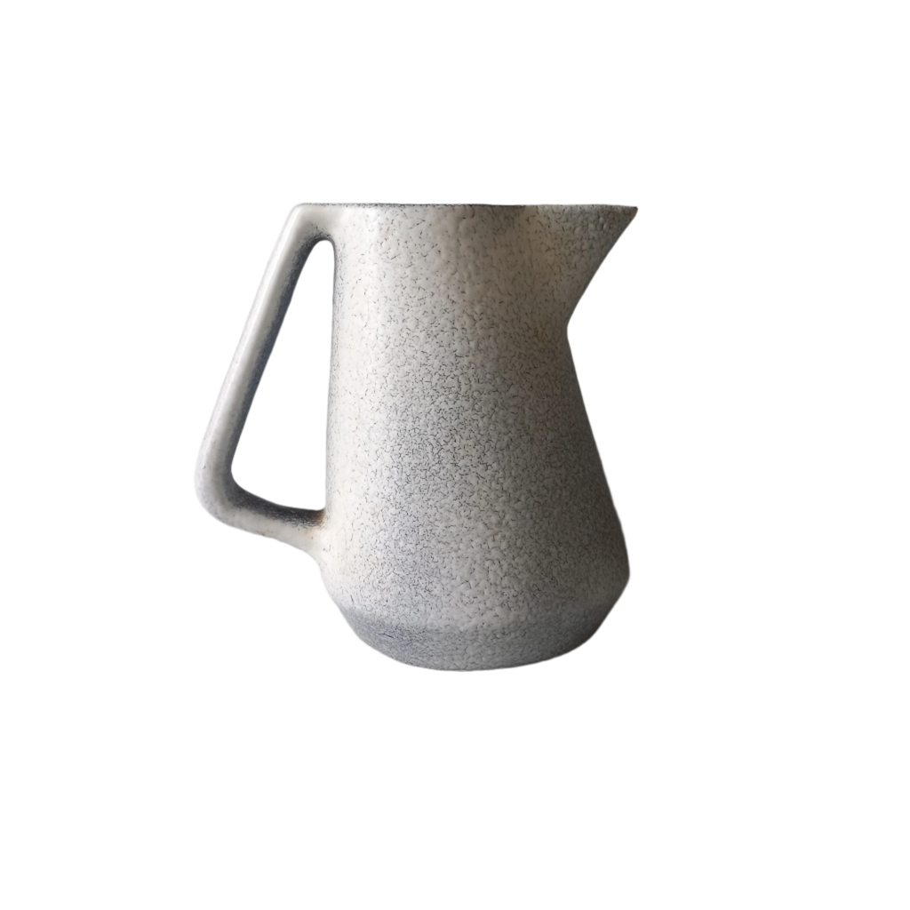 Vallauris jug pitcher, mid century modern, 1960s hand-made, François CALECA