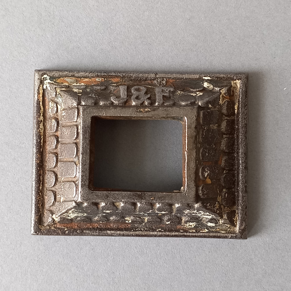 Heurtoir de porte ancien français en fonte, heurtoir de porte en forme de main de femme 