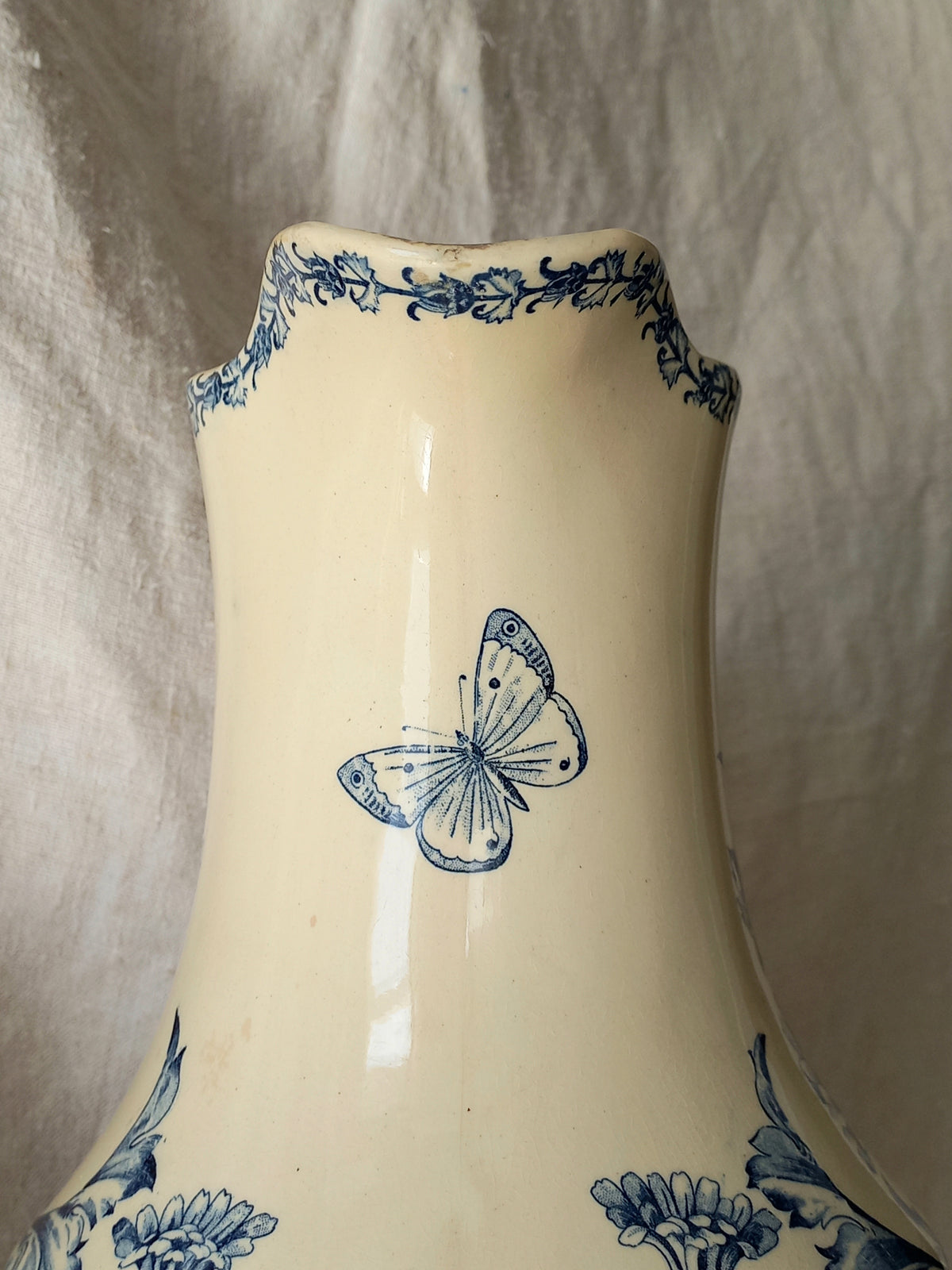 Antique Ornamental Ironstone Jug