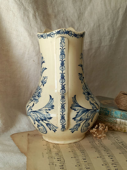 Antique Ornamental Ironstone Jug