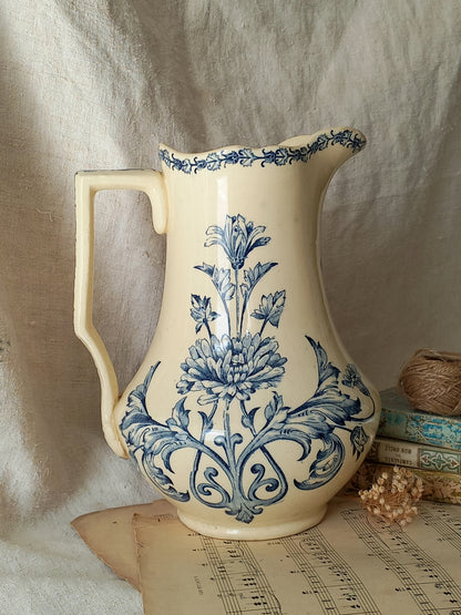 Antique Ornamental Ironstone Jug