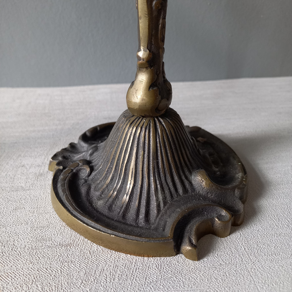 GRANDS bougeoirs vintage, style art nouveau