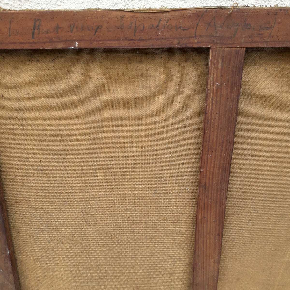 An exciting find and truly fabulous French vintage/antique oil painting depicting the old bridges of Espalion, Aveyron in France. The painting is signed Henri Le Clerc. Stretched canvas on wooden frame; to the rear on the wooden stretcher in very faded pencil is the location - my google search bought up a current view of this scene and little has changed. There is no date, although I guesstimate this painting to have been created in the early to mid 20th century.