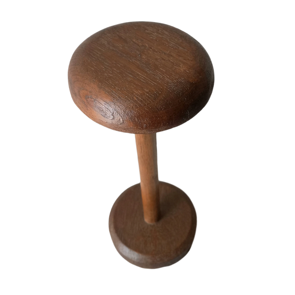 French Vintage Wooden Hat Stand