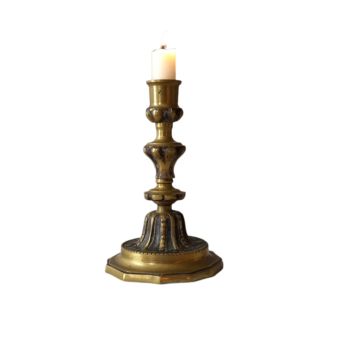 Petit Bougeoir Décoratif Vintage