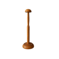 A sturdy French vintage wooden hat stand which will be great for displaying your hats, helmets, etc. In summary, a nice authentic French vintage piece from France.