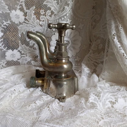 French vintage hot and cold faucet taps for restoration